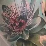 Tattoos - Flowers Realistic, color, half sleeve, poppy, lily realism, yorick tattoo - 130904